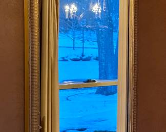 Gold Rectangular Mirror