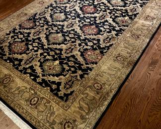 Wools of New Zealand Rug (black, yellow, maroon)