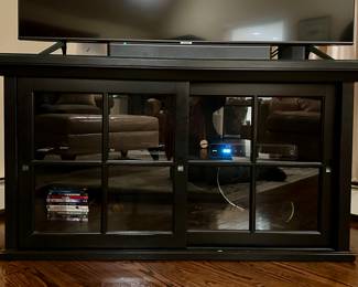 Black Entertainment Console