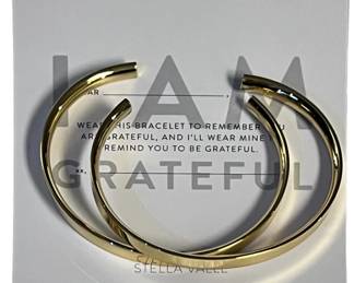 14K Gold Plated I am Grateful Gift Set