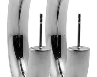 Stella Valle Smiley Face Hoops