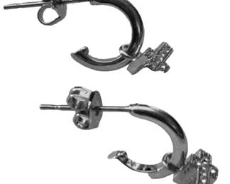 Stella Valle Silver Crystal Cross