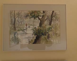 Draper Original Watercolor 