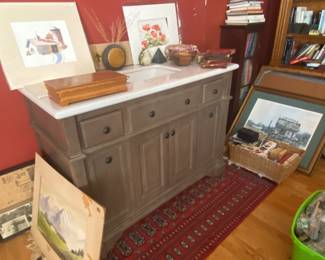 Brand new 42” x 24”bathroom vanity. From Wayfair. 