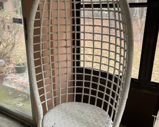 Hanging White Chair