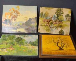 3D Deer Print, Other Landscape Art