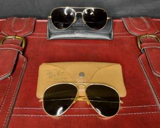 Military Sunglasses 24K Gold