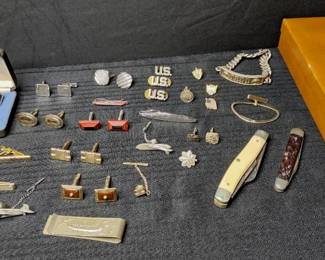 Cuff Links and Tie Tacks