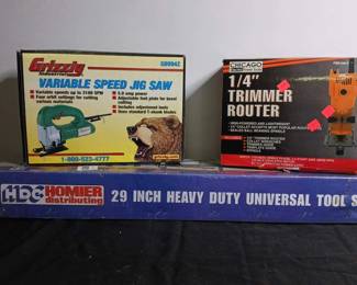 Jig Saw, Router, Homier