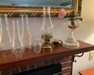 Decorative Brass and Glass Items