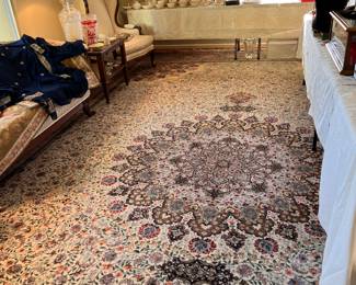 Persian silk rugs