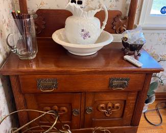 Antique washstand