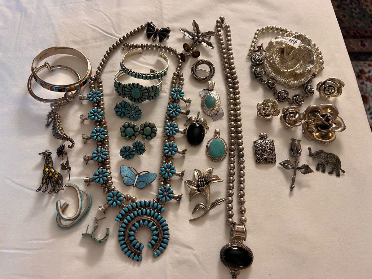 Sterling & Native American jewelry 