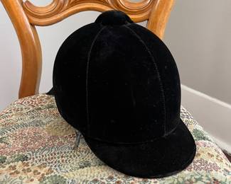 Old felted riding hat