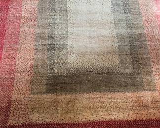 BRAND NEW just unrolled 100% wool ombré paid $3000!  Persian Gebbah