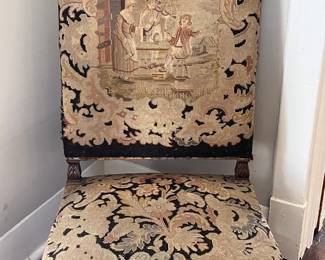 Circa 1780s Aubusson chair