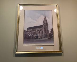 WONDERFUL PICTURE IS THE COLLEGE CHURCH 