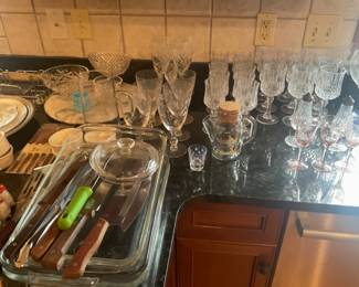 NICE COOKWARE AND GLASSES