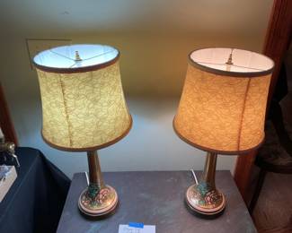 VERY UNIQUE ART DECO LAMPS