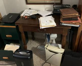 Art; shredders; file cabinets