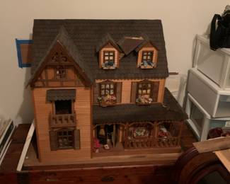 Handmade doll house