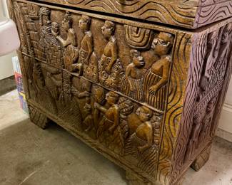 Dimentions are 36" Long 15" Wide & 30" tall.