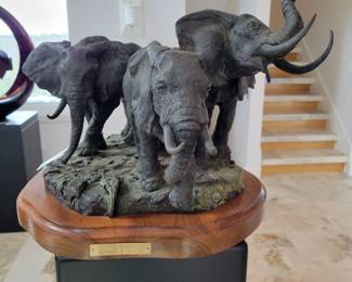 Lorenzo Ghiglieri Bronze Serengeti Dance 