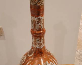 Rare Japanese Kutani Iron Red 