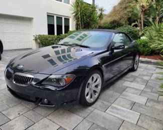 2005 BMW 645CI Convertible-  Automatic. V8; 345HP 114k miles- Clean carfax, clean title, very good condition, blue tooth, new tires 2023