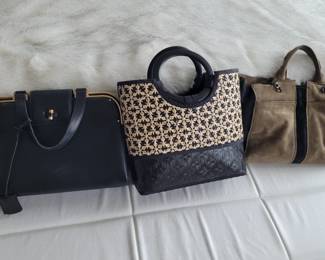 Designer handbags Yves Saint Laurent, Kate Spade and more