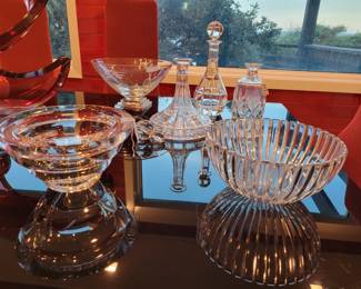 Waterford, Kosta Boda, Tiffany & Co Crystal 