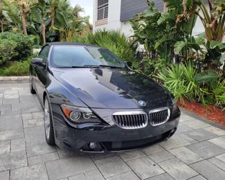 2005 BMW 645CI Convertible-   Automatic. V8; 345HP 114k miles- Clean carfax, clean title, very good condition, blue tooth, new tires 2023
