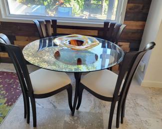 Scan Design Kitchen Table and 4 Chairs 