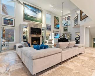 Fine art throughout the home