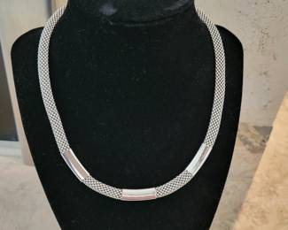 14k white gold necklace 