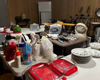 Different kitchen items and home decor