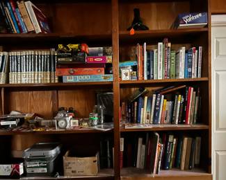 Books, games, and encyclopedia set