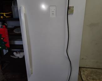 Upright GE freezer