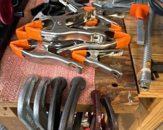 C Clamps
Spring clamps 