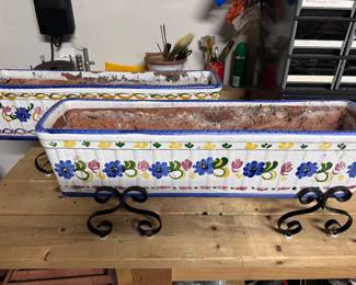 Beautiful planters and stands 
Made in Spain