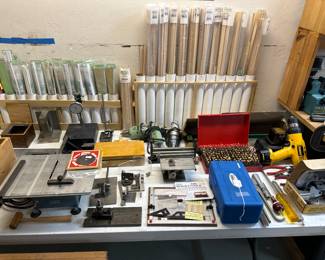 Model building dowels and strips