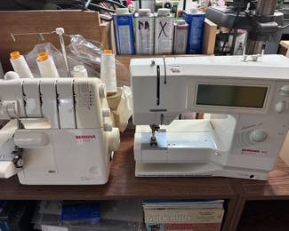 Bernina 1630 sewing machine 
Bernina 2000DE Surger