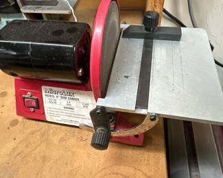 Microlux 4” disk sander
