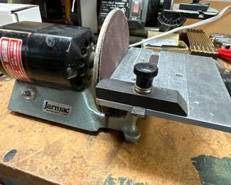 Jarmac 4” disk sander