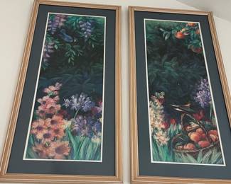 Pair of Florals- $50