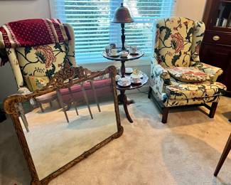 Mirror -$75
Chairs - $75 each
Tiered table -$50