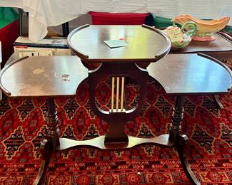 Vintage 3 Tier Table $100