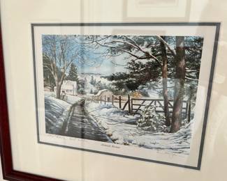 Almost Home- William Mangum Signed Print- $60