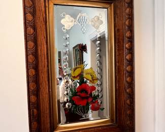 Painted Victorian Mirror- $280