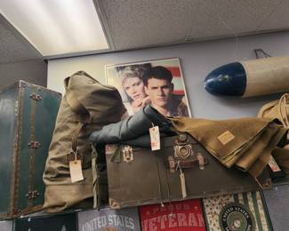 Assortment of Military Surplus Items